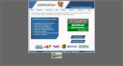 Desktop Screenshot of linkpointcart.net
